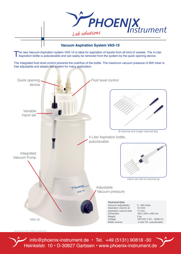 

Phoenix Vacuum Aspiration ML

